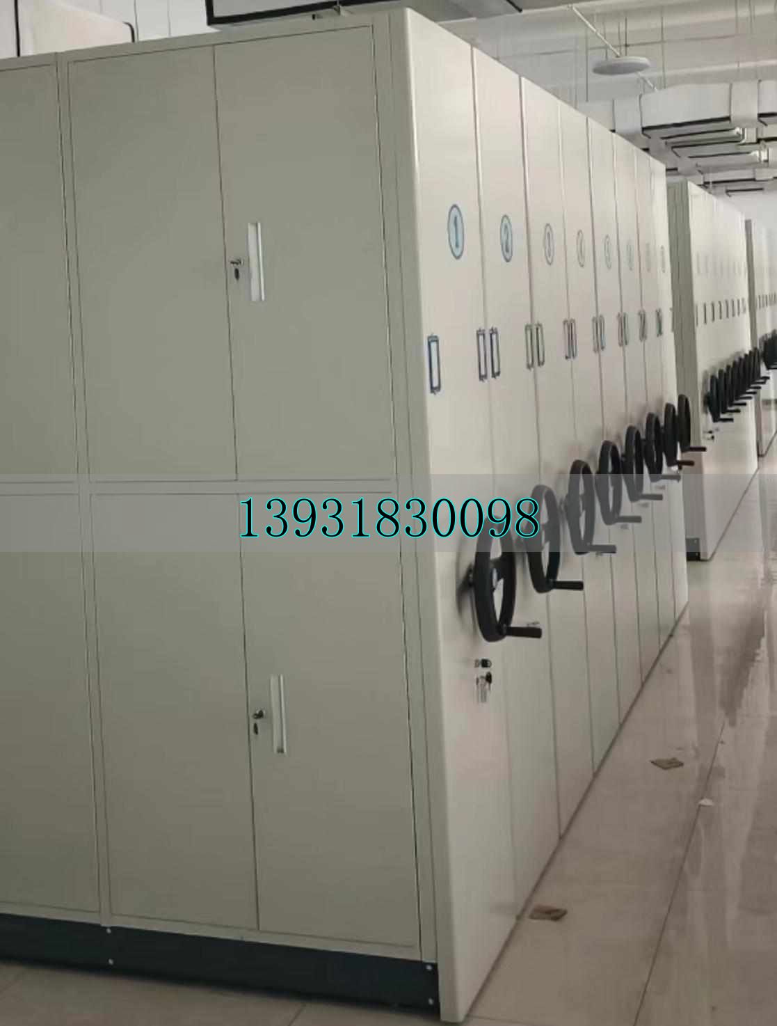 手動密集架標準_倉庫密集貨架_貨物手動密集架